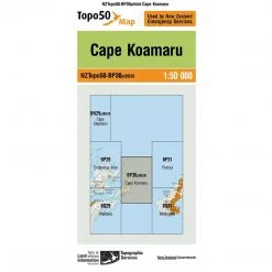 Land Information Nz NZ Topo 50 Map BP30 Cape Koamaru