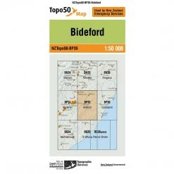 Land Information Nz NZ Topo 50 Map BP35 Bideford Maps