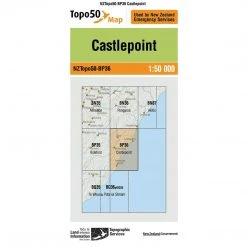 Land Information Nz NZ Topo 50 Map BP36 Castlepoint