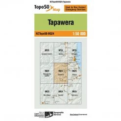 Land Information Nz NZ Topo 50 Map BQ24 Tapawera