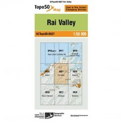 Land Information Nz NZ Topo 50 Map BQ27 Rai Valley Maps