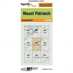 Land Information Nz Maps NZ Topo 50 Map BR26 Mt Patriarch