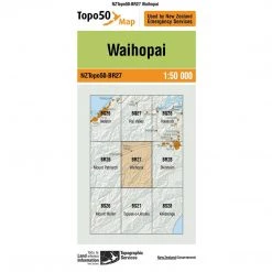 Land Information Nz NZ Topo 50 Map BR27 Waihopai