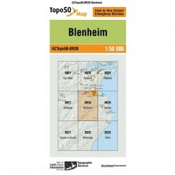 Land Information Nz Maps NZ Topo 50 Map BR28 Blenheim