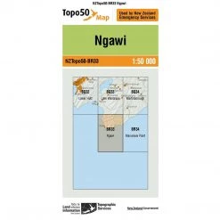 Land Information Nz NZ Topo 50 Map BR33 Ngawi