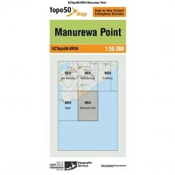 Land Information Nz Maps NZ Topo 50 Map BR34 Manurewa Point