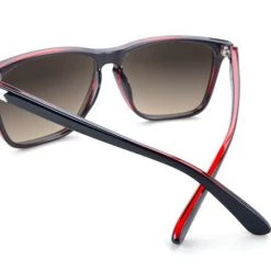 Knockaround Fast Lane Polarized Sunglasses, Glossy Black Brick Geode Accessories