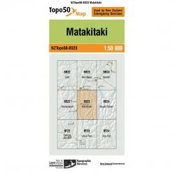 Land Information Nz NZ Topo 50 Map BS23 Matakitaki