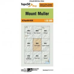 Land Information Nz NZ Topo 50 Map BS26 Mount Muller