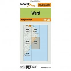 Land Information Nz Maps NZ Topo 50 Map BS29 Ward