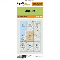 Land Information Nz NZ Topo 50 Map BT20 Ahaura