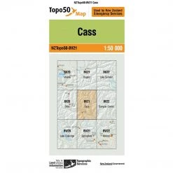 Land Information Nz NZ Topo 50 Map BV21 Cass Maps