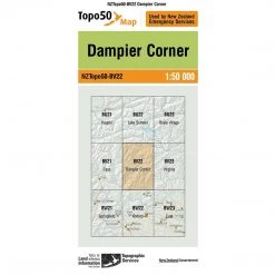 Land Information Nz NZ Topo 50 Map BV22 Dampier Corner Maps