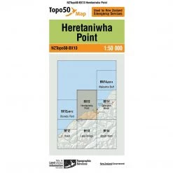 Land Information Nz Maps NZ Topo 50 Map BX13 Heretaniwha Point