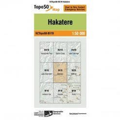 Land Information Nz Maps NZ Topo 50 Map BX19 Hakatere