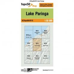 Land Information Nz Maps NZ Topo 50 Map BY13 Lake Paringa