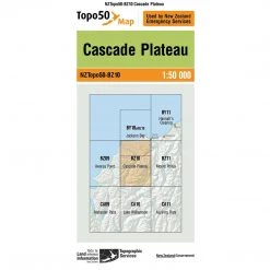 Land Information Nz NZ Topo 50 Map BZ10 Cascade Plateau