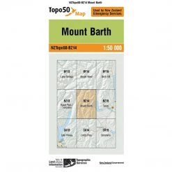 Land Information Nz NZ Topo 50 Map BZ14 Mount Barth Maps