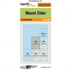 Land Information Nz NZ Topo 50 Map CB06 Mount Elder