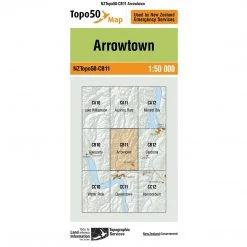 Land Information Nz Maps NZ Topo 50 Map CB11 Arrowtown