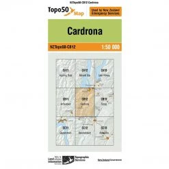 Land Information Nz NZ Topo 50 Map CB12 Cardrona