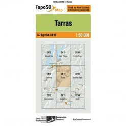 Land Information Nz NZ Topo 50 Map CB13 Tarras