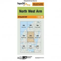 Land Information Nz NZ Topo 50 Map CC07 North West Arm