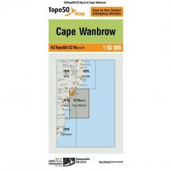 Land Information Nz Maps NZ Topo 50 Map CC19 Cape Wanbrow