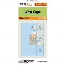 Land Information Nz Maps NZ Topo 50 Map CF04 West Cape