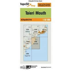 Land Information Nz NZ Topo 50 Map CF16 Taieri Mouth Maps