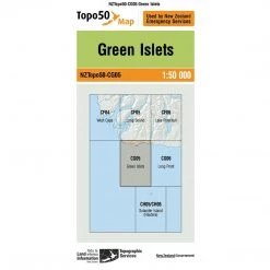Land Information Nz Maps NZ Topo 50 Map CG05 Green Islets