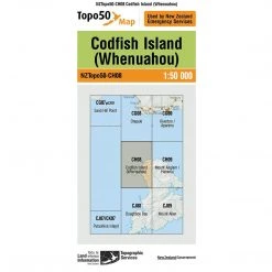 Land Information Nz Maps NZ Topo 50 Map CH08 Codfish Island