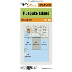 Land Information Nz Maps NZ Topo 50 Map CH11 Ruapuke Island