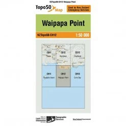 Land Information Nz NZ Topo 50 Map CH12 Waipapa Point Maps