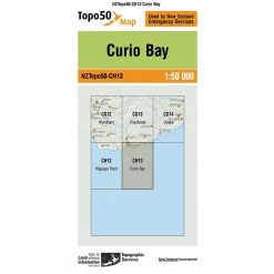 Land Information Nz NZ Topo 50 Map CH13 Curio Bay