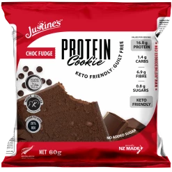 Justine's Cookies Food Justines Choc Fudge Protein Cookie, 60g