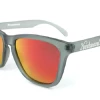 Accessories Knockaround Classic Polarized Sunglasses, Frosted Grey