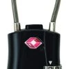 Travel Trekmates TSA Combi Padlock, Black