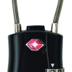 Travel Trekmates TSA Combi Padlock, Black
