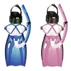 Hunt / Fish / Watersports Mirage Comet Junior Mask, Snorkel & Fin Set