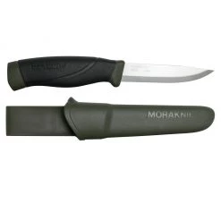 Morakniv Companion Heavy Duty Carbon Fixed Blade Knife, Military Green Tools / Accessories