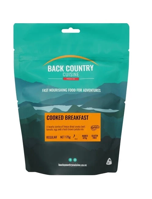 Back Country Cuisine Cooked Breakfast Food