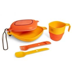 UCO Durable Mess Kit, 6 Piece Camp Kitchen