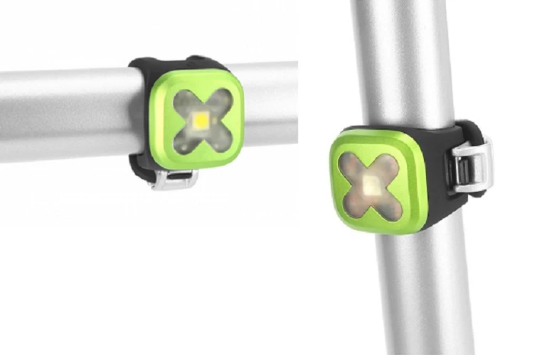 Knog Blinder 1 Cross, Front Light, Lime Green