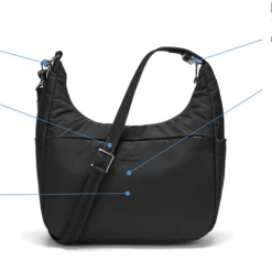 Pacsafe Cruise All Day Recycled Crossbody Bag Travel