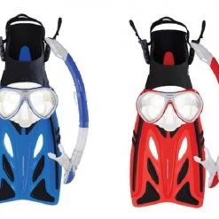 Mirage Crystal Junior Mask, Snorkel & Fin Set Hunt / Fish / Watersports