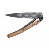 Deejo Black 37g Knife With Juniper Handle, Art Déco Tools / Accessories