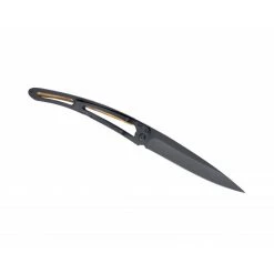 Tools / Accessories Deejo Black 37g Knife With Olive Wood Handle, Howl