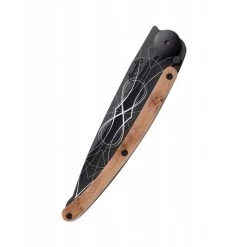 Tools / Accessories Deejo Black 37g Knife With Juniper Handle, Infinity