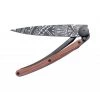 Tools / Accessories Deejo Black 37g Knife With Coral Handle, Polynesian